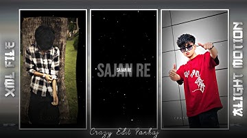 SAJAN_RE X MC_STAN RAP SONG XML VIDEO 🥵😎 || NEW INSTA TREND XML FILE ⚡📈 || ALIGHT MOTION 🔰 #xml#edit