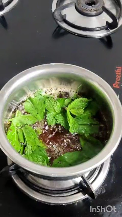 Refreshing Mint Lemon Tea🍋🍵 |  Tea #shorts #lemon #mint