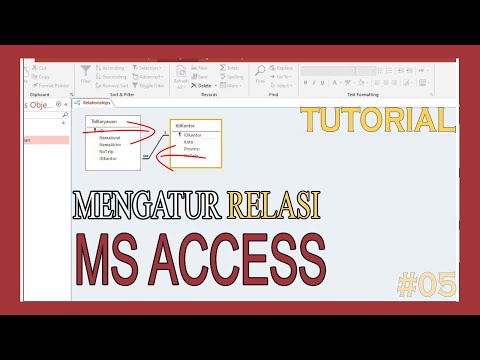 Video: Apakah pangkalan data hubungan dalam Access?