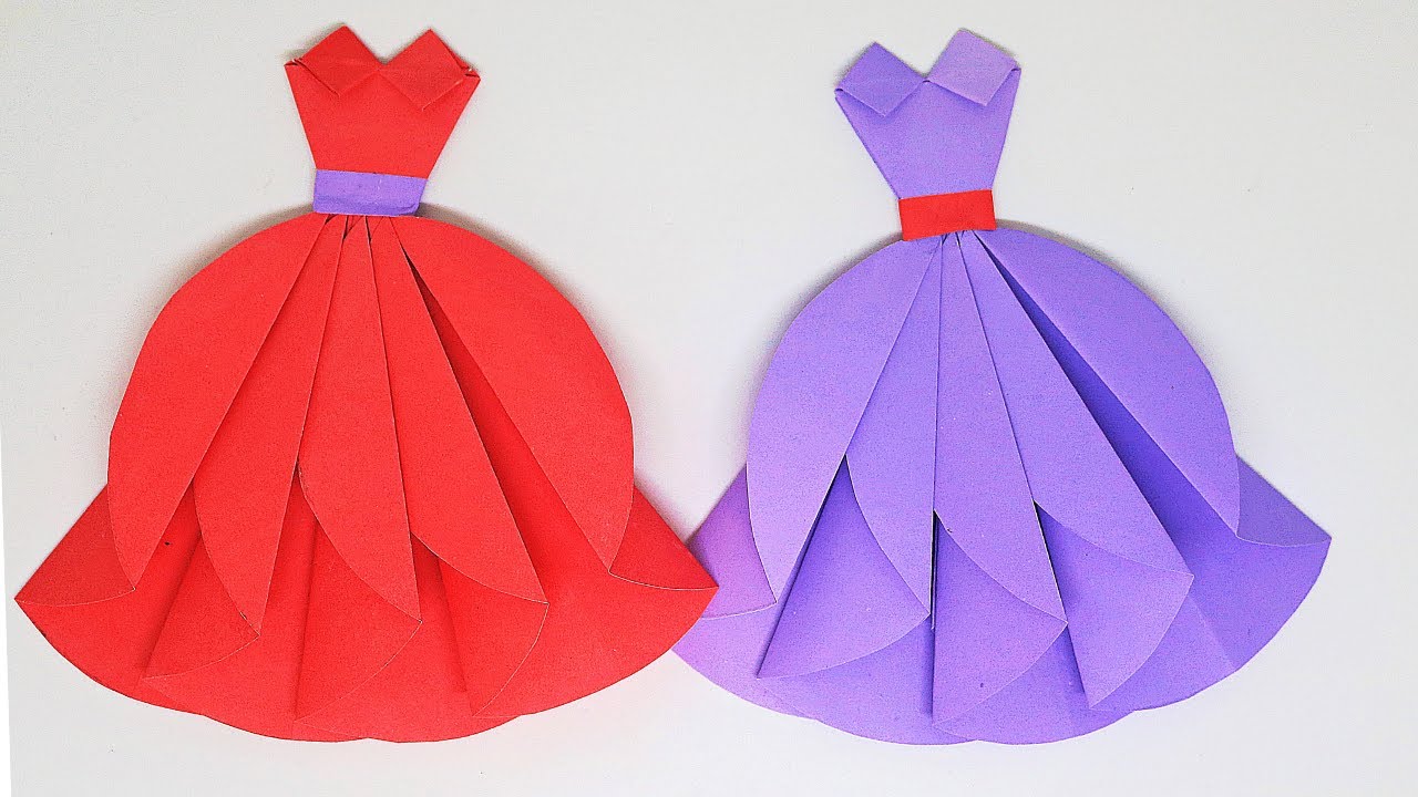 Diy Origami Dress - Do It Yourself