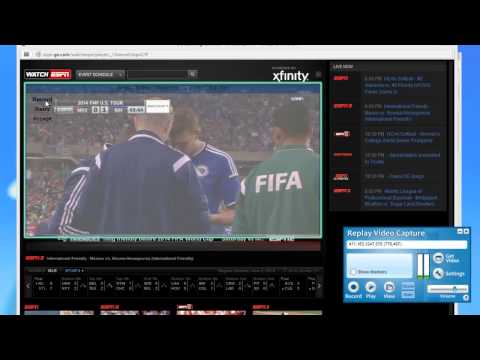 Record Live 2014 World Cup Streams with Replay Video Capture in HD