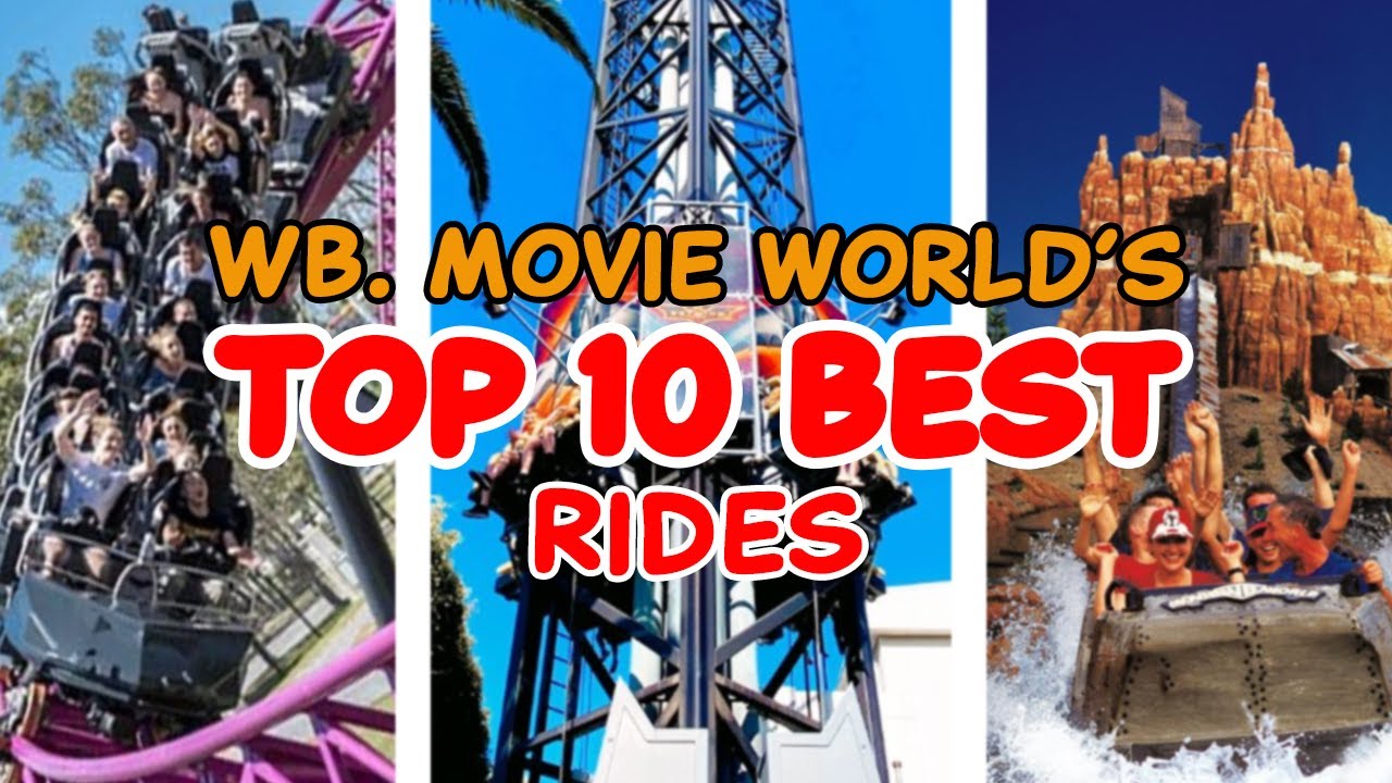 Top 10 rides at Warner Bros. Movie World - Gold Coast, Australia