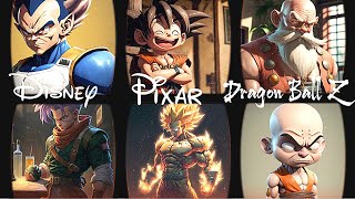 AI Created DISNEY / PIXAR DRAGON BALL MOVIE | THIS IS CRAZY!!!! |