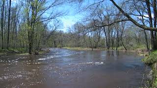 West Branch Rum River in Granite Ledge Township, west of Milaca, MN.