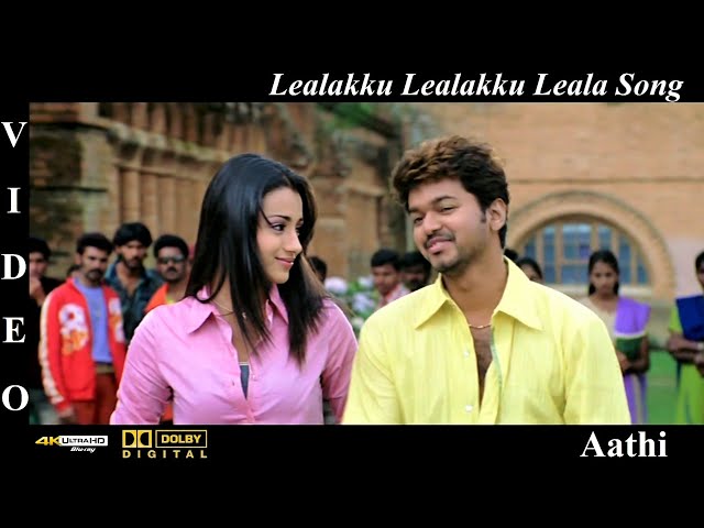 Lealakku Lealakku -Aathi Tamil Movie Video Song 4K Ultra HD Blu-Ray & Dolby Digital Sorround 5.1 DTS class=