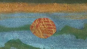 Fabric Surface Design - Adding Painted Fusible Web Layers to Fabric