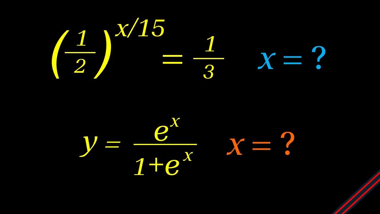 SOLVE FOR X #math Algebra 01E - YouTube