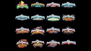 Power Rangers  All Openings  (FULL HD 1080p)