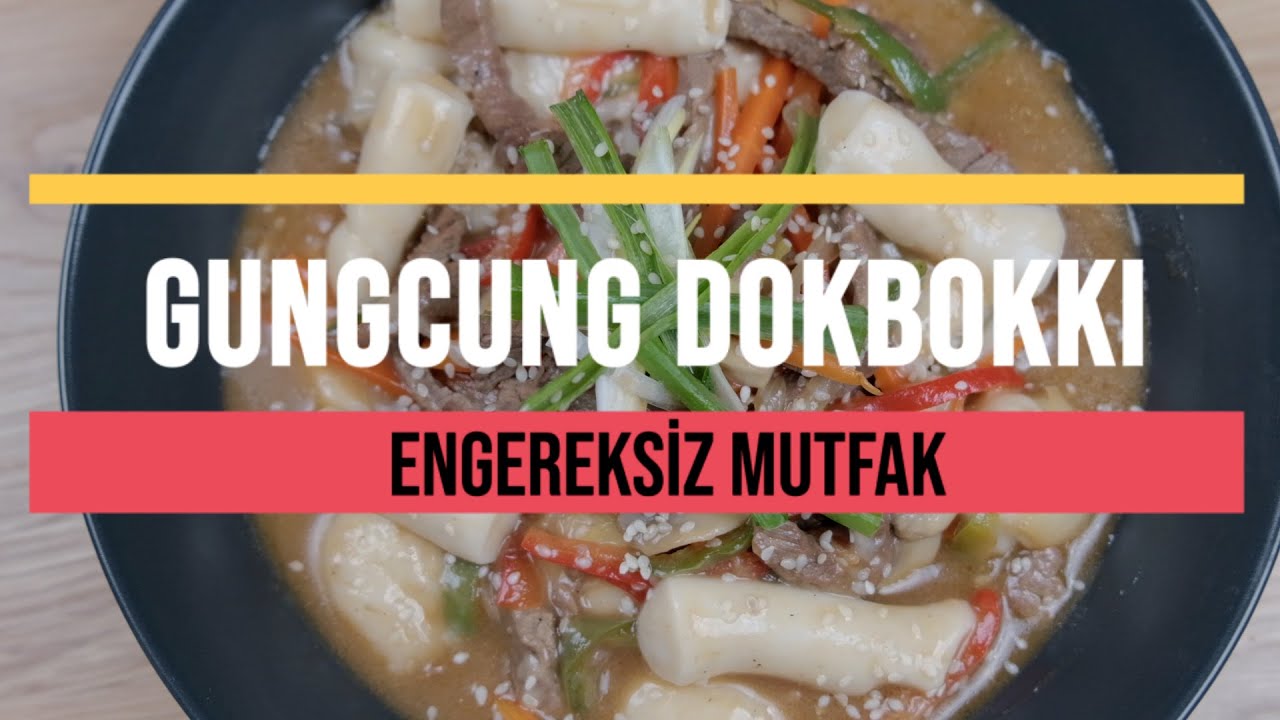 Gungcung Dokbokki Tarifi – Kore Mutfağı – Yemek Tarifleri #shorts