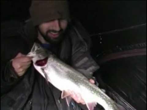 Whistler, British Columbia, Ice Fishing, With Pemberton Fish Finder 