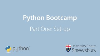 Python Bootcamp Part One: Set-up Wealth