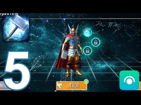 Thor: The Dark World - Gameplay Walkthrough Part 5 - NIDAVELLIR: Stages 13-16 (iOS, Android)