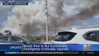 Massive Lakewood, N.J. Brush Fire Contained