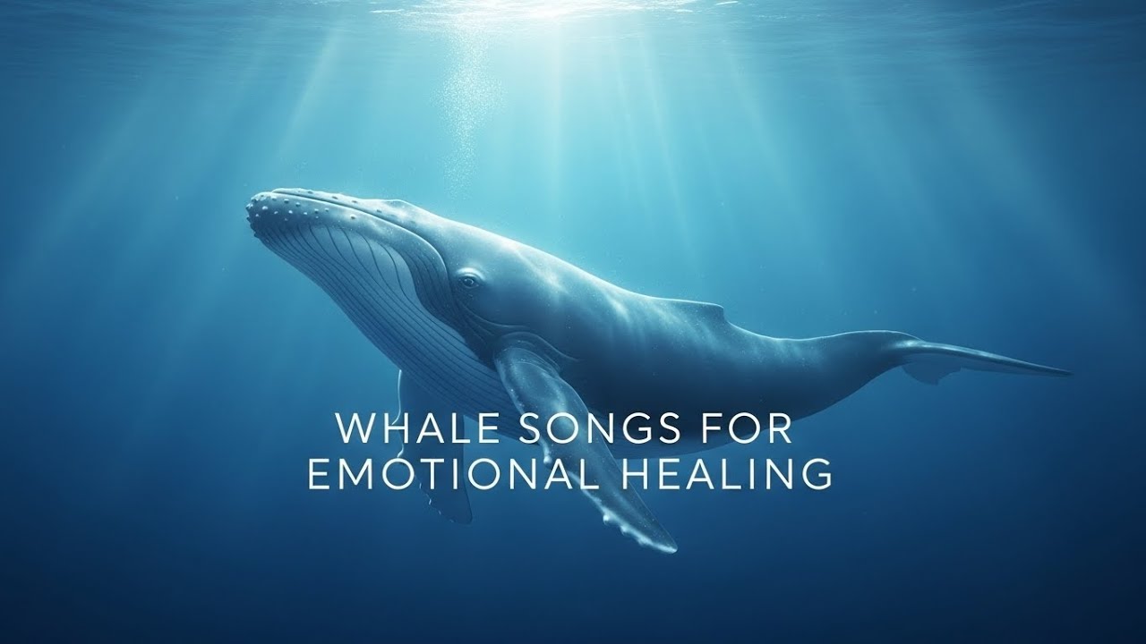 Emotional Healing with Whale Sounds 🌊 Music for the Heart