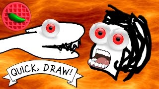 UKO DRAWS LIKE A SAD CHILD -- Let's Play Quick, Draw! (Google AI Experiment) (Web Game)