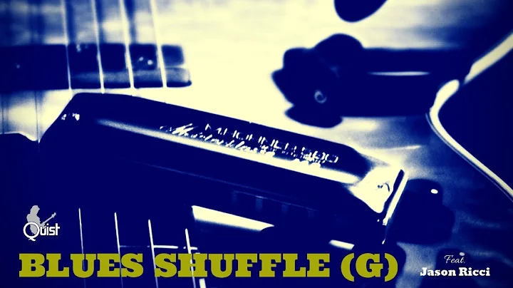 Blues Shuffle Jam | Playful Guitar Backing Track (...