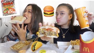 On mange Mcdo Otacos Chinois MUKBANG !! ft. Knoetzie