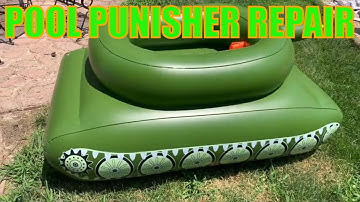 Pool Punisher Inflatable Pool Float Repair with Gorilla Tape