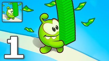 Om Nom Mini Garden - Gameplay Walkthrough Part 1 - Tutorial Fruit Mart (iOS, Android)