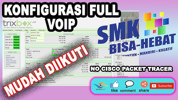 KONFIGURASI FULL VOIP || INSTALASI VOIP