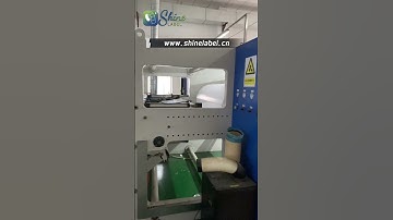 Label jumbo roll being coated #factory #label #Material