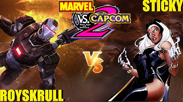 Marvel vs Capcom 2: ROYSKRULL vs STICKY RICE