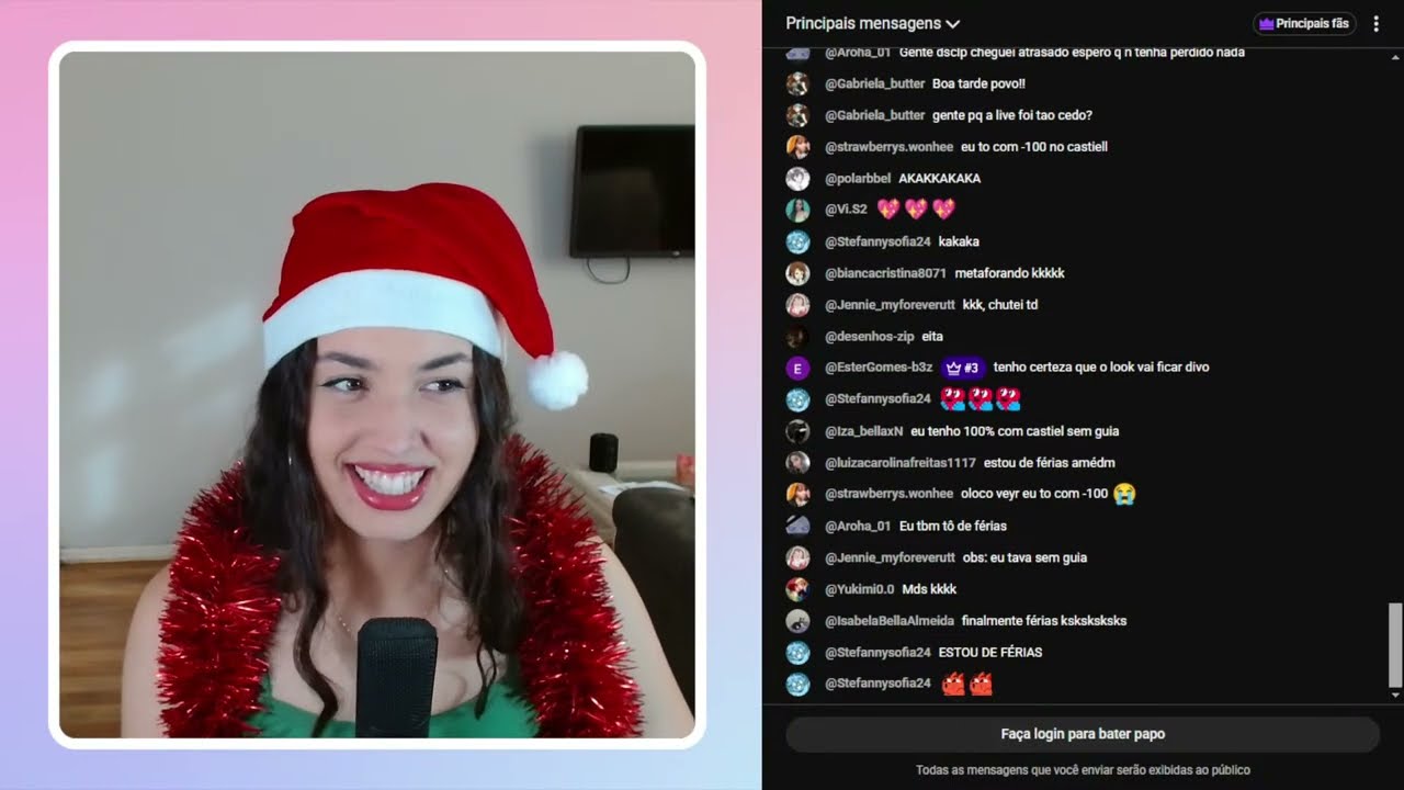 LIVE ESPECIAL NATALINA (episódio amor doce de natal)