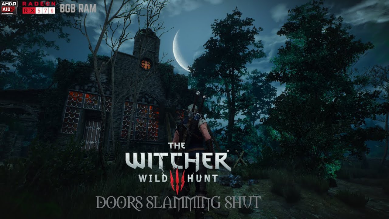 The Witcher 3 Contract Doors Slamming Shut [Full Gameplay] YouTube