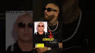 Nicky Jam imita a Wisin al recibir consejos