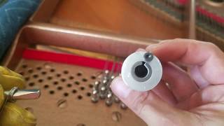 2 Ways to Make Coils When Restringing Pianos