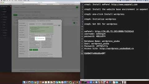 how to use linux panel install wordpress website with ssl in 5 easy steps - 2019