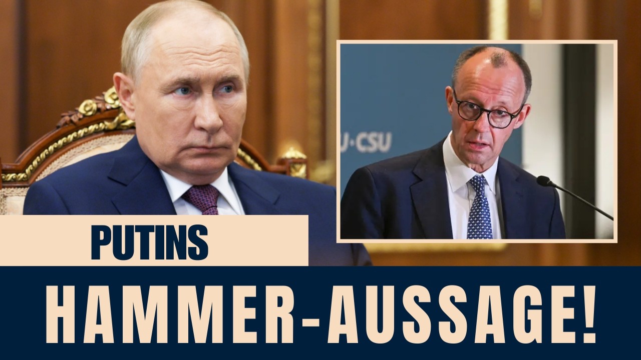 Putins Worte über Merz sorgen für Schockwellen in Berlin