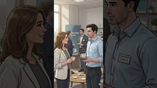 What Do You Do for Work? | Easy British English Conversation | A2 #english #networking #shorts