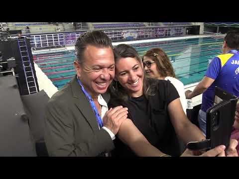 Asiste Pablo Lemus, Gobernador de Jalisco, a la Copa Mundial de Clavados Guadalajara 2025