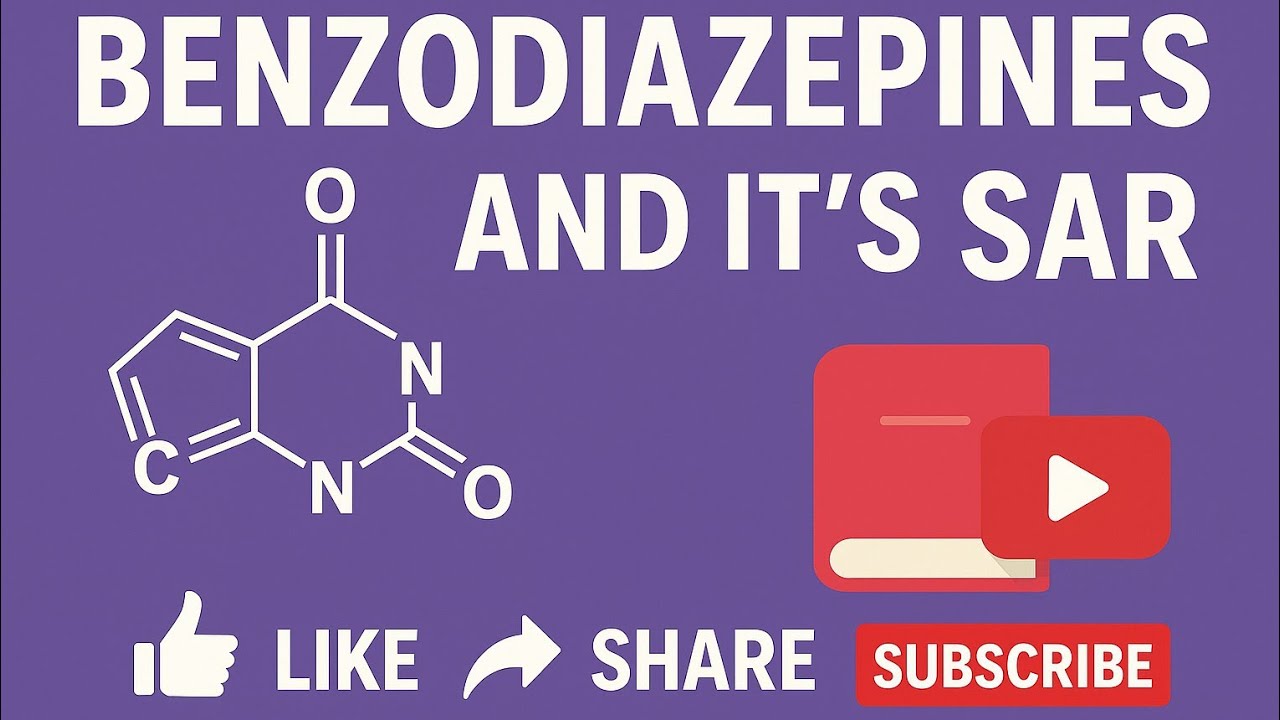 Benzodiazepines SAR Explained: The SAR Secrets You Need to Know - YouTube