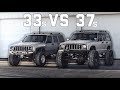 JEEP CHEROKEE XJ ON 37s IS FINALLY DONE! WALK-AROUND AND QUICK TEST DRIVE!