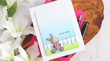 Clean and Simple Card Making | Creating a CAS Card with Copic Coloring