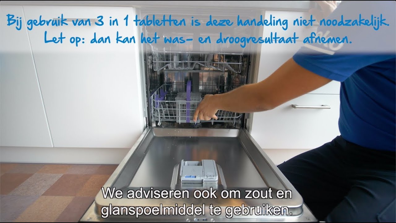 Optimisme ticket tragedie Vaatwasser wast niet goed schoon | Beko - YouTube