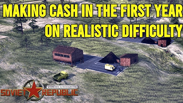 Realistic Mode: Making Money in year 1 | Workers and Resources | S6E2