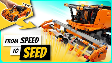 From Corvette to Combine Harvester - Cool Alternative Build (MOC) 42093 Lego® Technic®