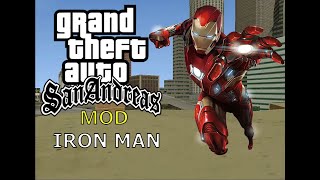 مود ايرون مان خرافي/(😱🤯Gta San Andreas:Mods (Iron Man