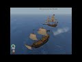 Golden hind vs apostol felipe  pirates of the caribbean 2003