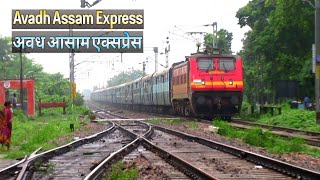 Avadh Assam Express Storm Past Dubaha At 110Kmph