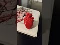 брелок сердце 3D печать