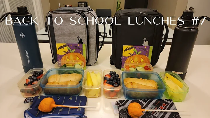 Back to school lunches #7 | 5 lunchbox ideas for k...