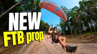 I found a FLATTOP paramotor in the WILD!