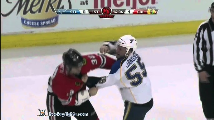 Alexandre Bolduc vs. John Scott, January 13, 2010 - Vancouver