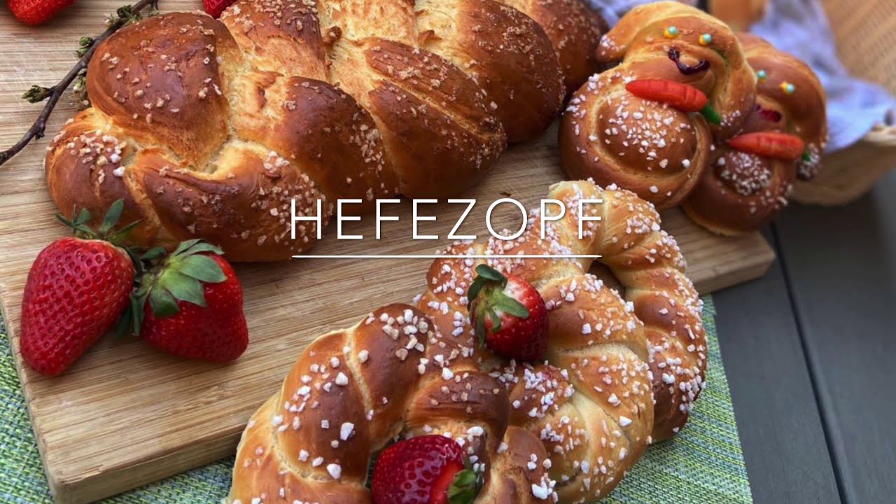 Hefezopf/Osterzopf einfach /fluffig /lecker &amp; saftig - YouTube