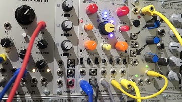 simple track feat. filter threek eurorack synthesizer module