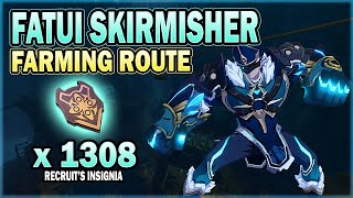 All Fatui Skirmisher Locations - Recruit's Insignia Farming Route for Mondstadt, Liyue, and Inazuma